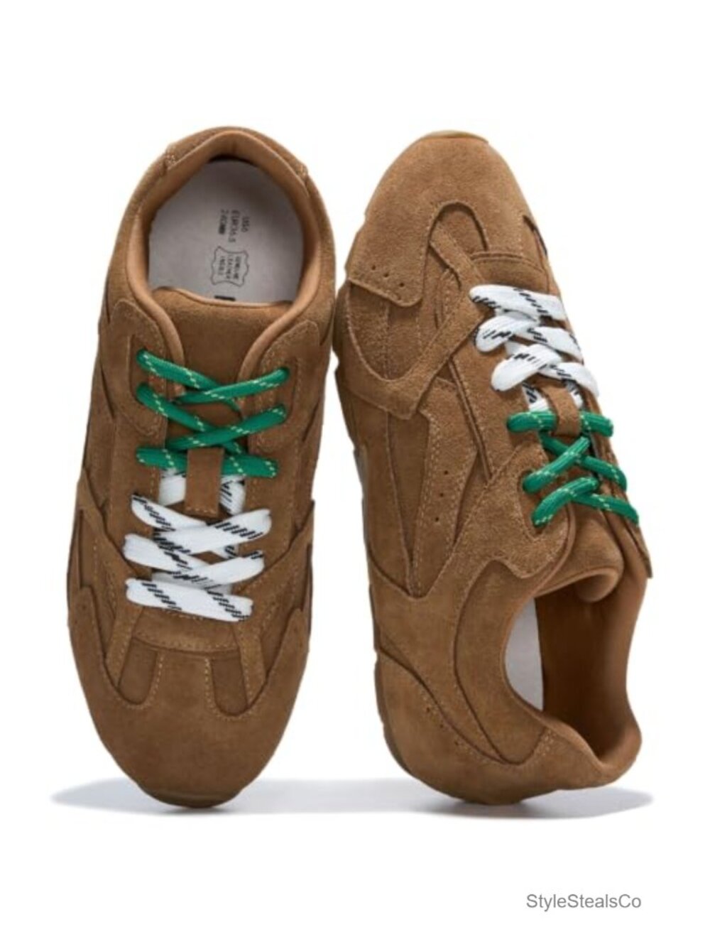 Genuine Leather Women's Barefoot Lace Up Fashion Sneakers Zero Drop